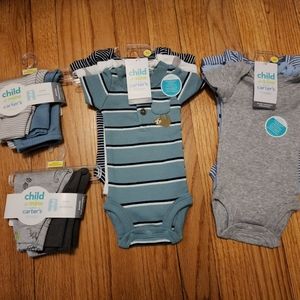 Carter's Preemie Boy Bundle NWT